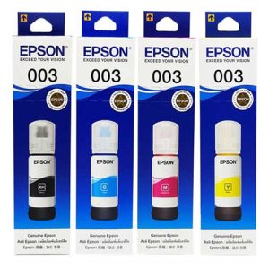 Epson 003 CMYK Full Set Refill Ink Bottle price in bd