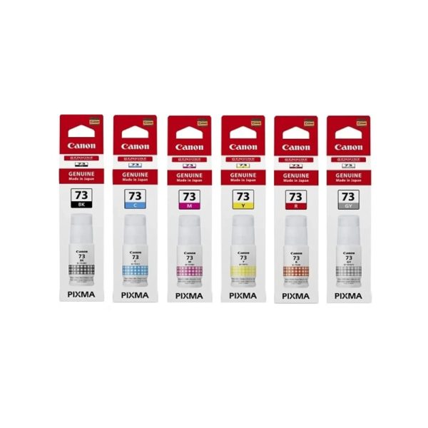 Canon 73 Ink Bottle 6 Color Full Set Price in Bangladesh Canon 73 Ink Bottle 6 Color Full Set Price in Bangladesh