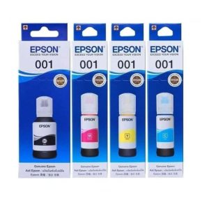 Epson 001 Ink Bottle 4 Colors Full Set Price in Bangladesh
