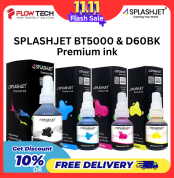 Splashjet BT5000 & BT60BK Refill Ink for Brother Printers – Full Set | FlowTech Bangladesh