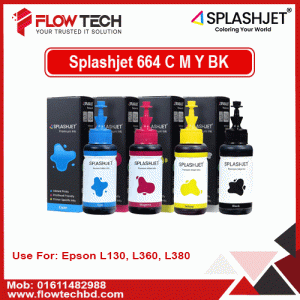 Splashjet T664 Ink for Epson Printers Price in Bangladesh