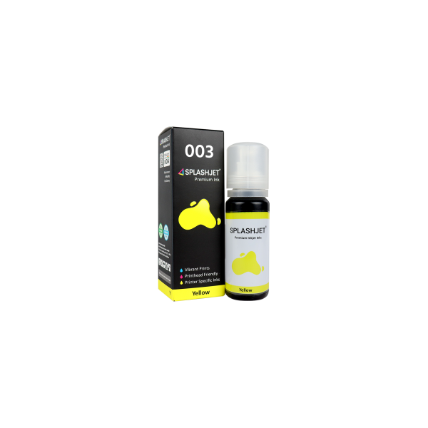 Splashjet 003 Yellow Premium Ink for Epson L3110/L3150 Printer Price in Bangladesh