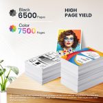 Premium-quality ink for sharp and vibrant printing Deep black ink for clear and professional text High page yield for economical printing Anti-clogging formula for smooth ink flow Fast-drying and smudge-resistant performance Fade-resistant for long-lasting print quality Easy refill bottle design for hassle-free use Suitable for both document and color printing